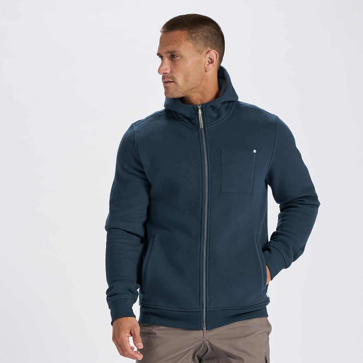 Seaside Hoodie | Indigo sold by Vuori product image thumbnail 2