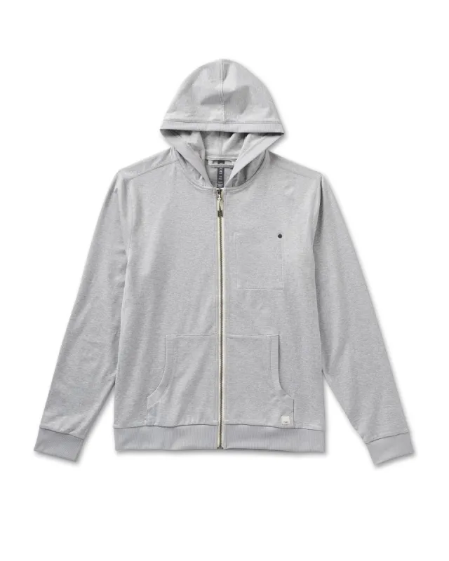 Coronado Hoodie | Light Heather Grey sold by Vuori
