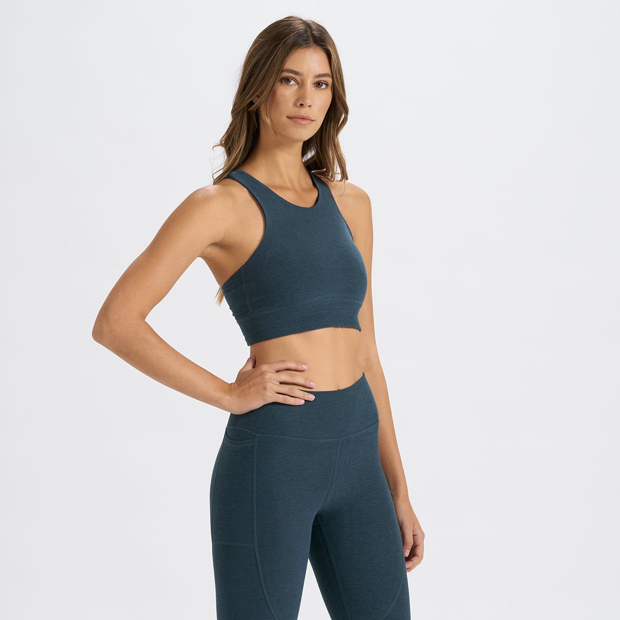 Elevation Bra | Beryl Heather sold by Vuori product image thumbnail 2