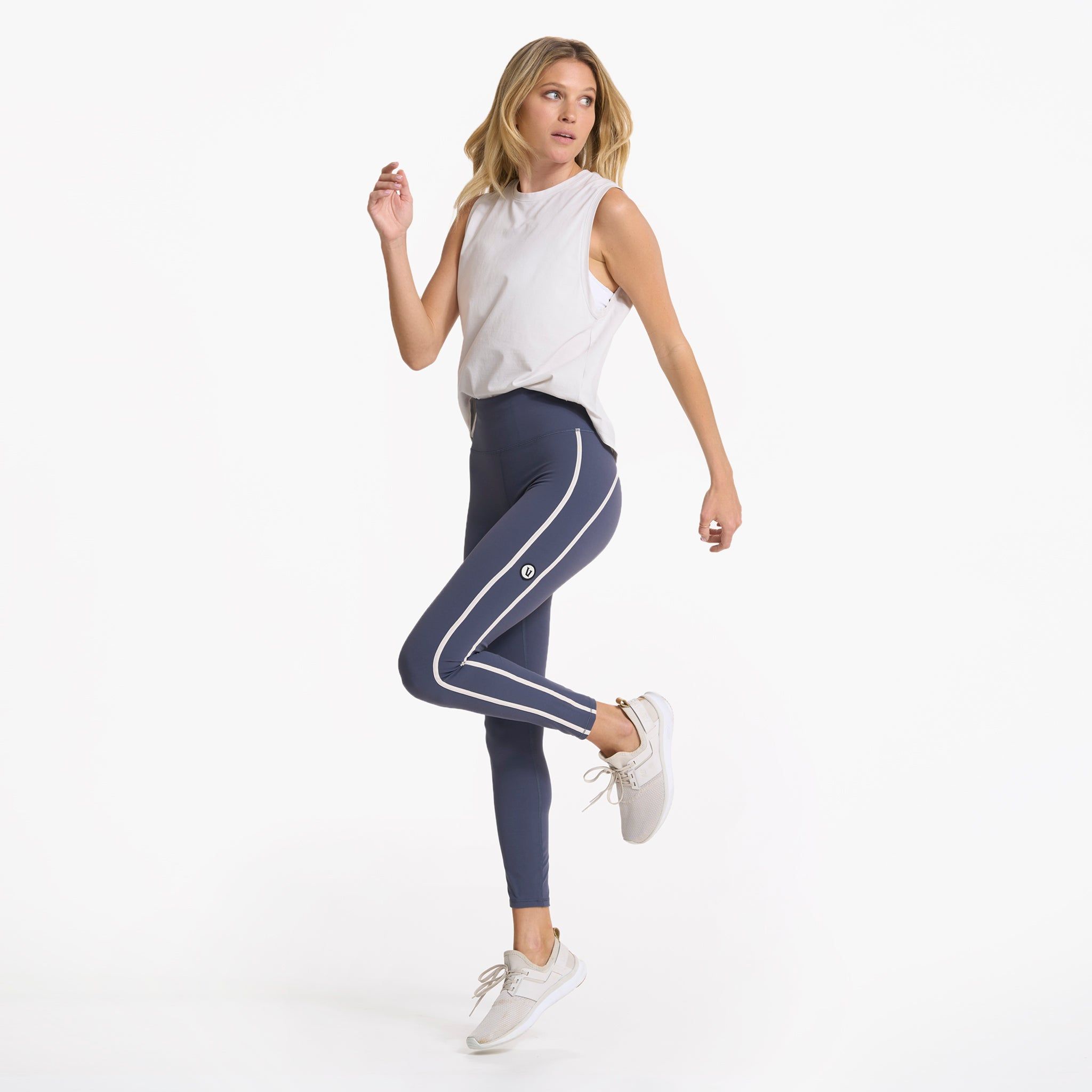 Track Legging | Azure sold by Vuori product image thumbnail 2