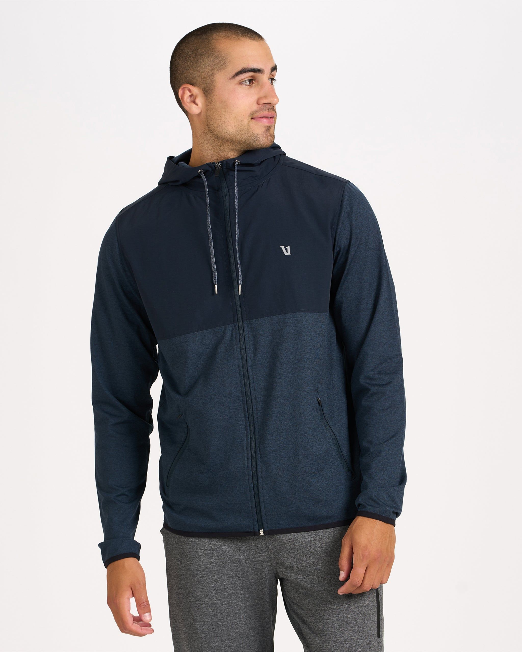 Sunday Element Jacket | Ink Heather sold by Vuori product image thumbnail 2