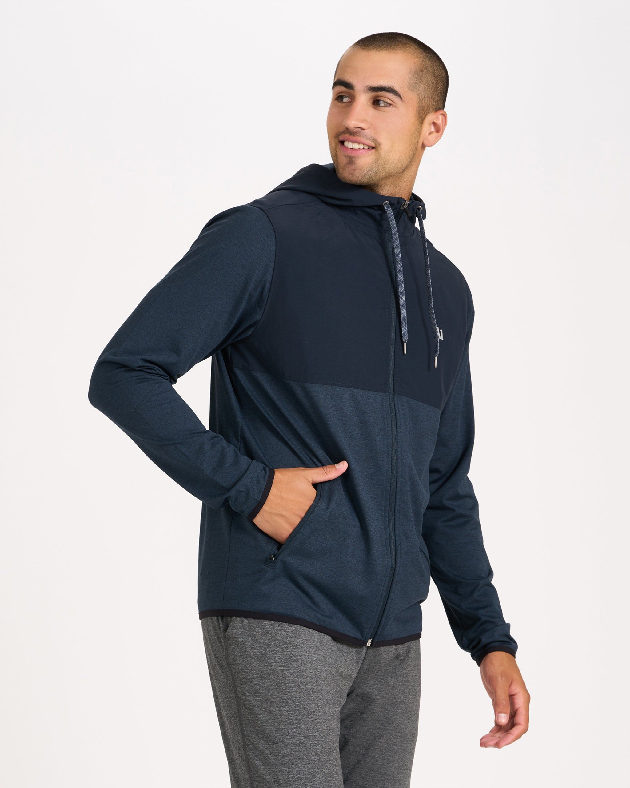 Sunday Element Jacket | Ink Heather sold by Vuori product image thumbnail 4