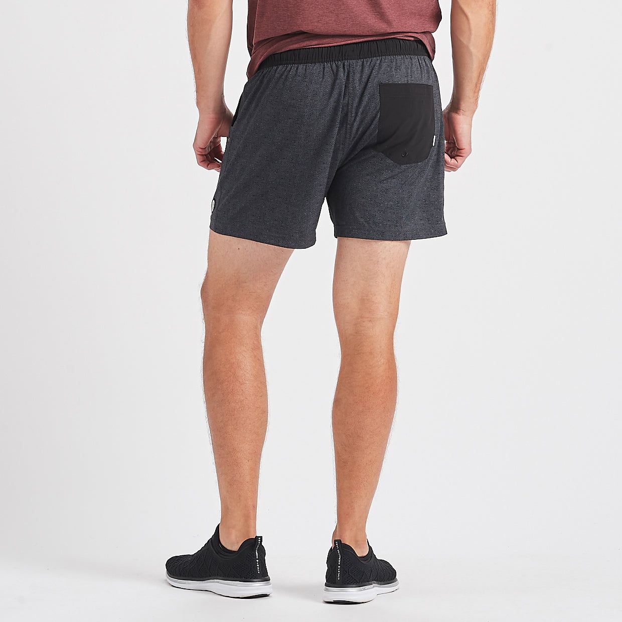 Kore Short 5" | Charcoal Twill Texture sold by Vuori product image thumbnail 4