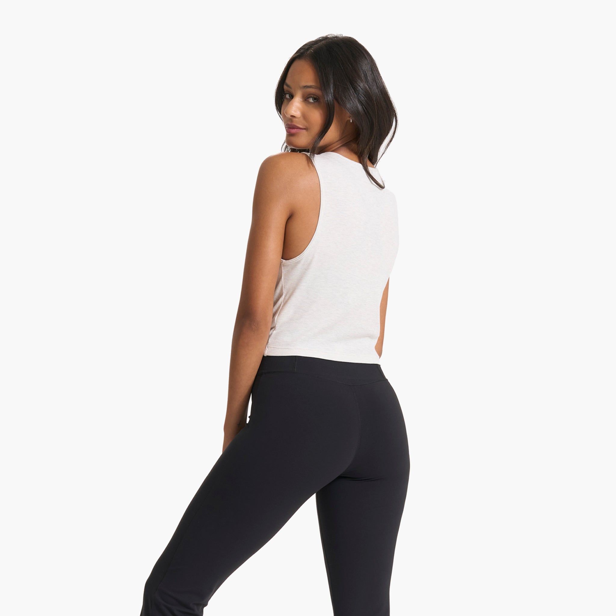 Cove High Neck Tank | White Heather sold by Vuori product image thumbnail 4