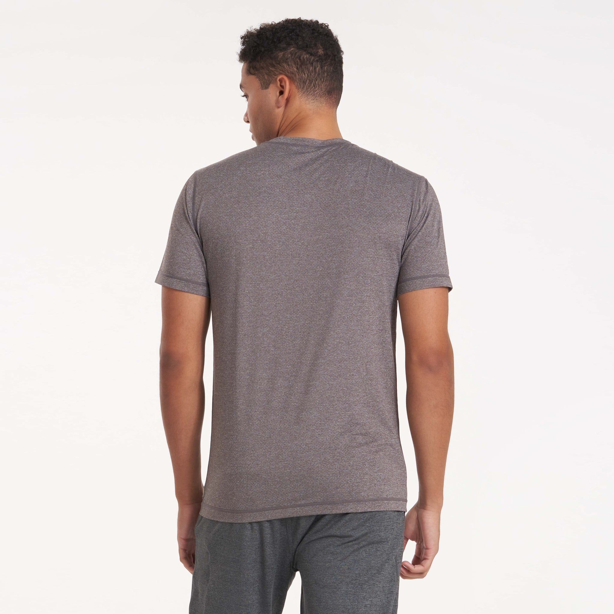 Tradewind Performance Tee | Quartz Heather sold by Vuori product image thumbnail 4