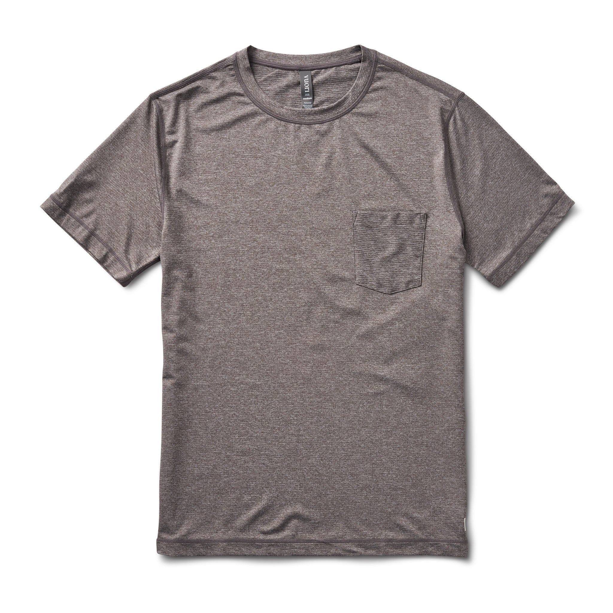 Tradewind Performance Tee | Quartz Heather sold by Vuori