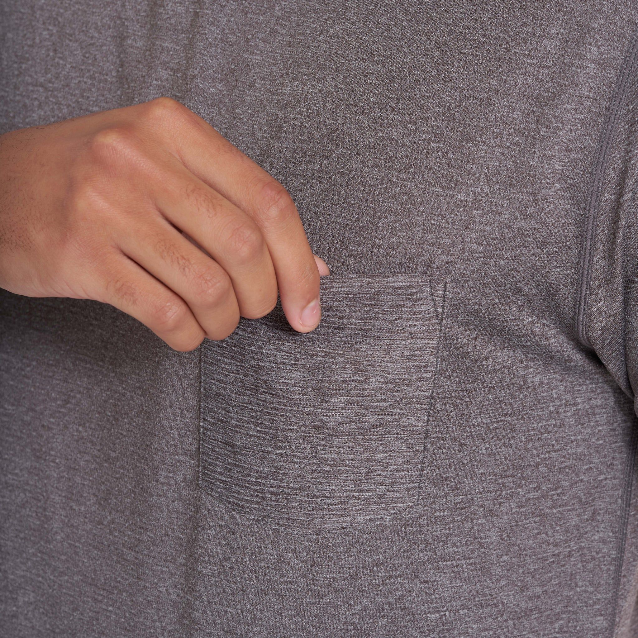 Tradewind Performance Tee | Quartz Heather sold by Vuori product image thumbnail 6