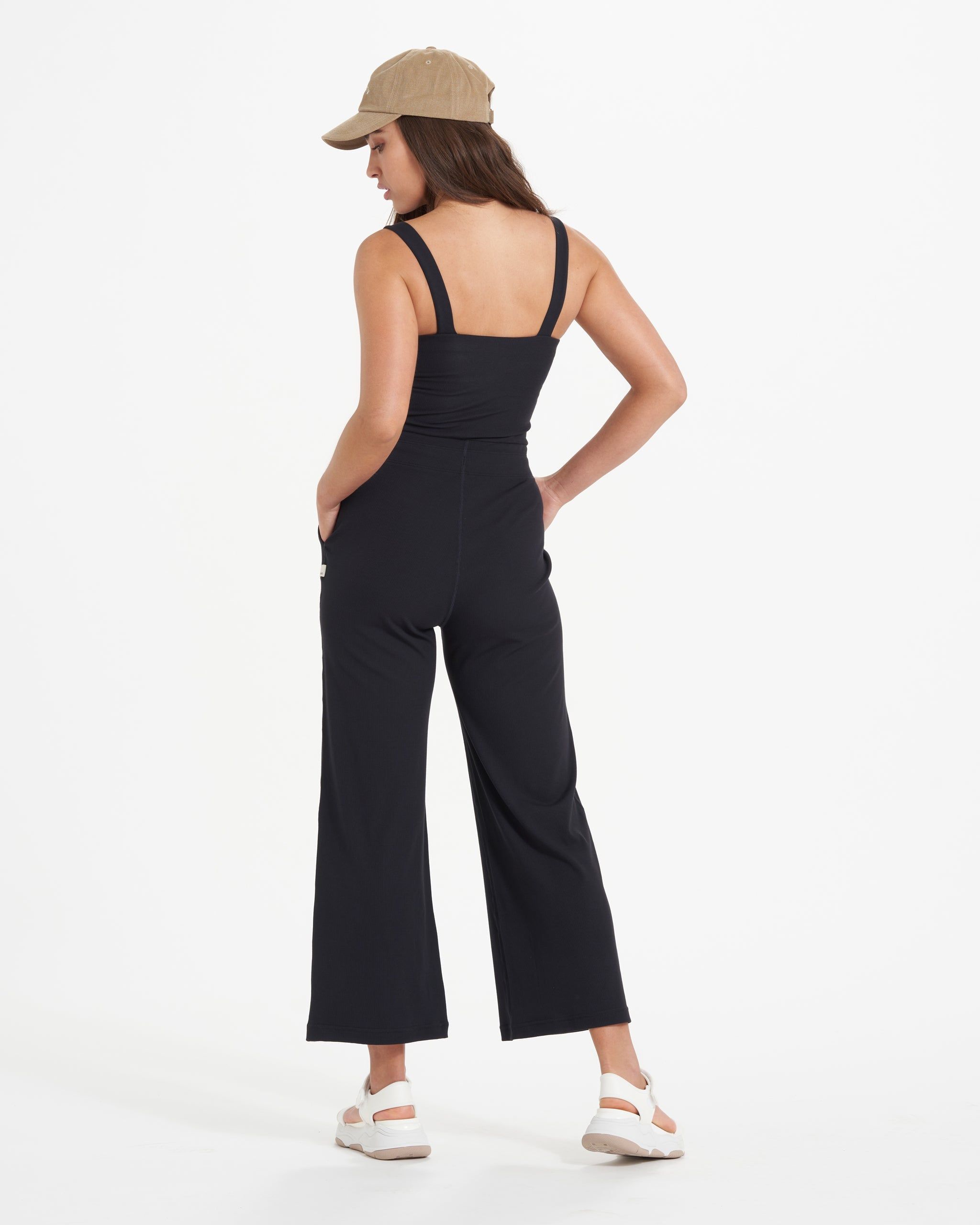 Pose Jumpsuit | Black sold by Vuori product image thumbnail 2