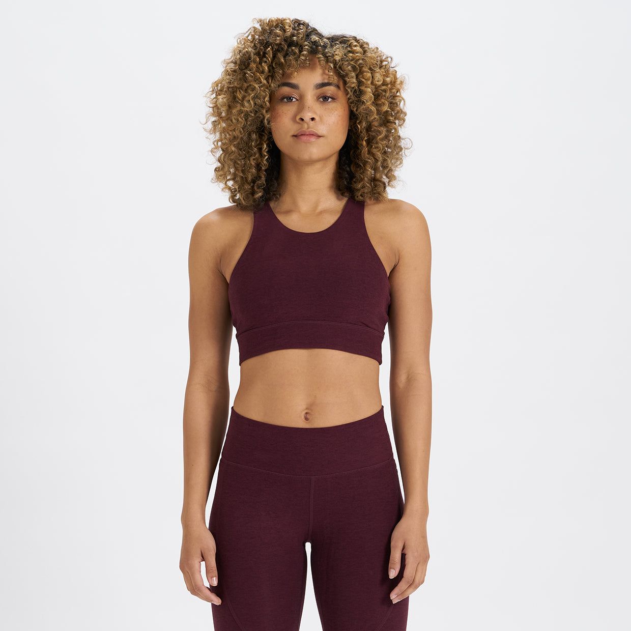 Elevation Bra | Cerise Heather sold by Vuori