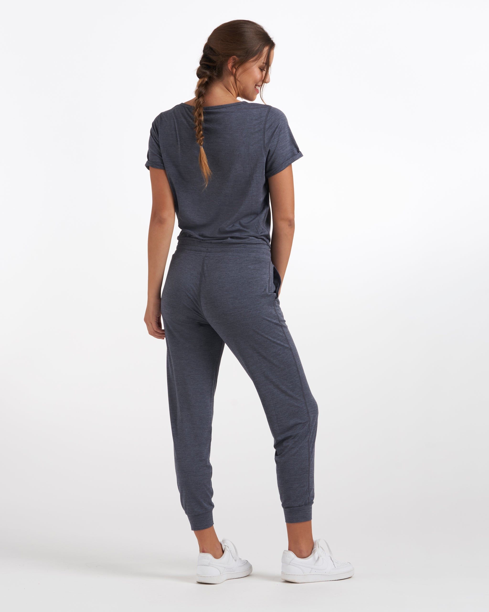All Day Jumpsuit | Azure Heather sold by Vuori product image thumbnail 3