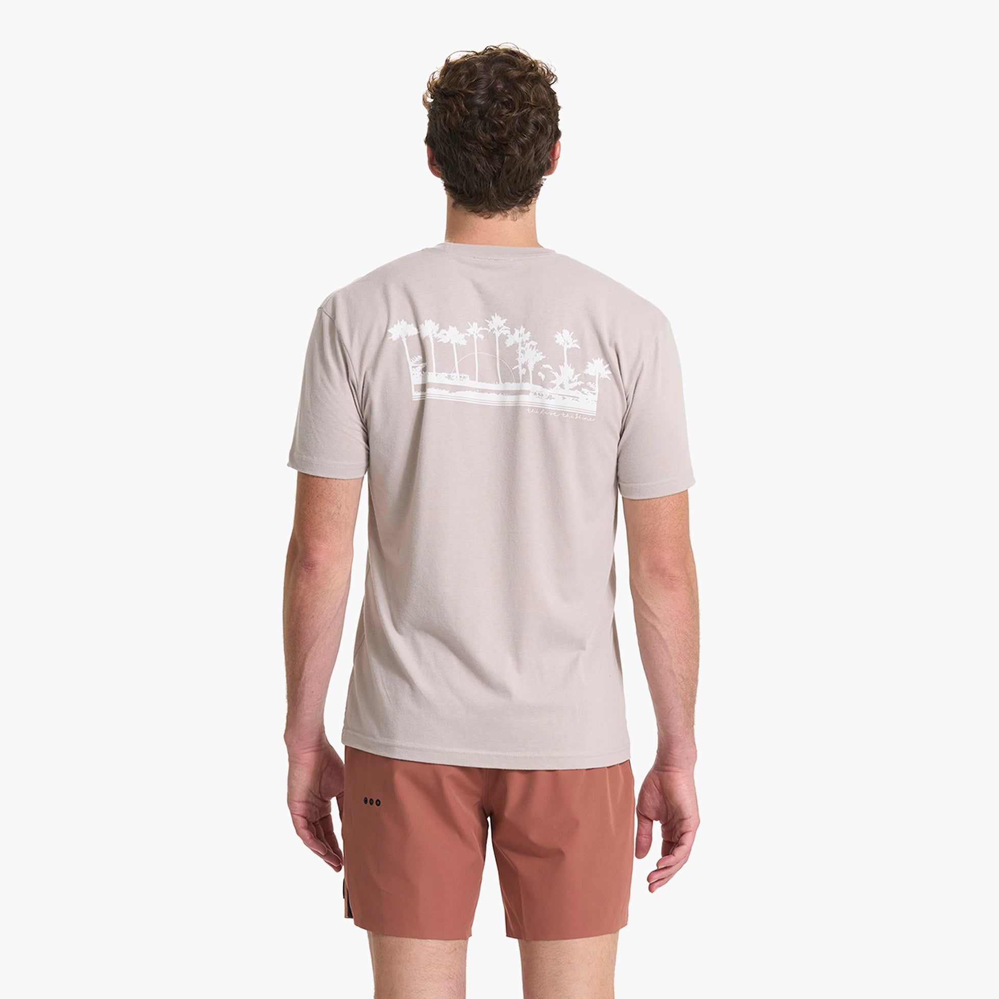 Vintage Coast Tee | Light Grey sold by Vuori product image thumbnail 3