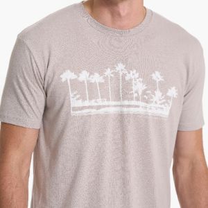 Vintage Coast Tee | Light Grey sold by Vuori