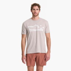 Vintage Coast Tee | Light Grey sold by Vuori