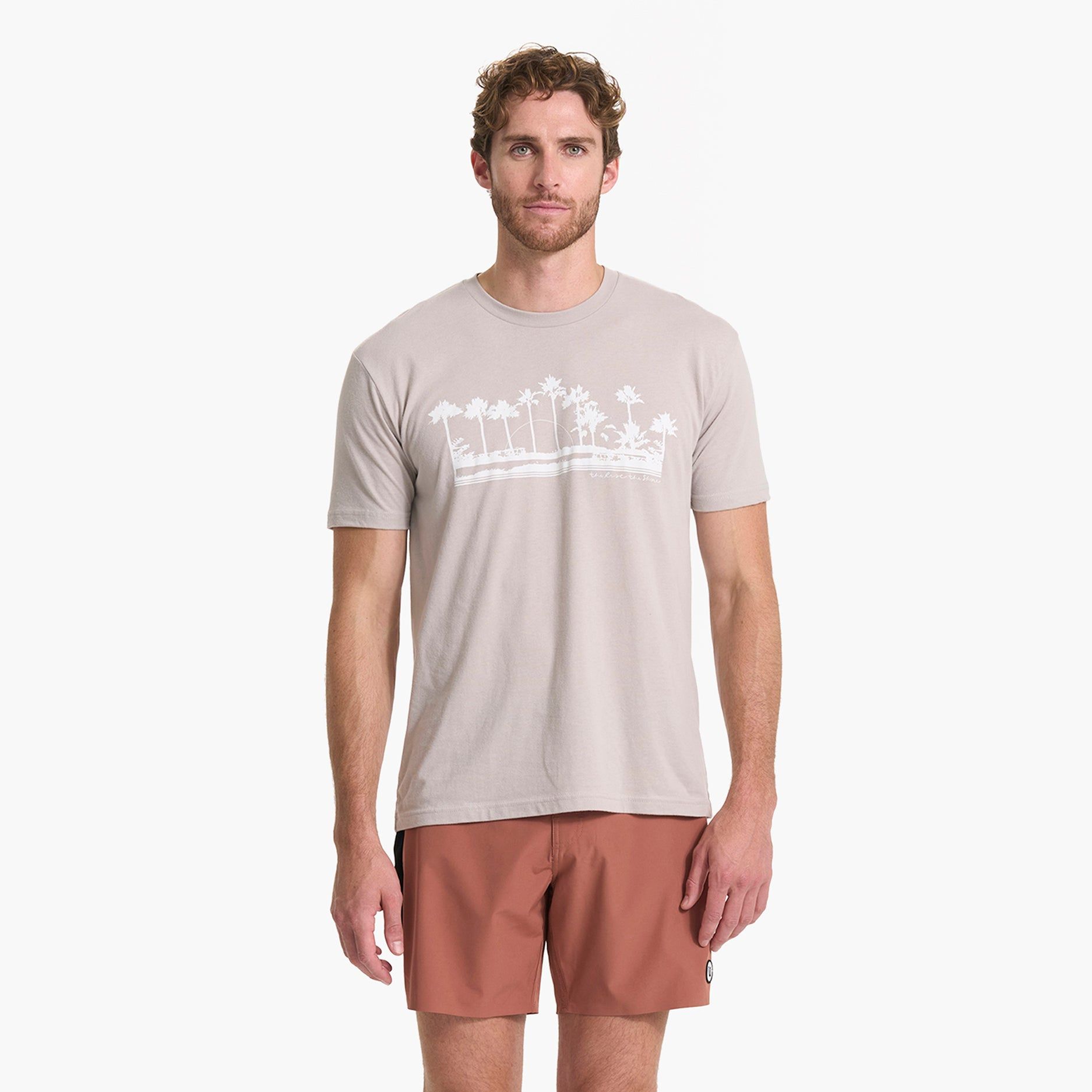 Vintage Coast Tee | Light Grey sold by Vuori product image thumbnail 2