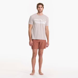 Vintage Coast Tee | Light Grey sold by Vuori