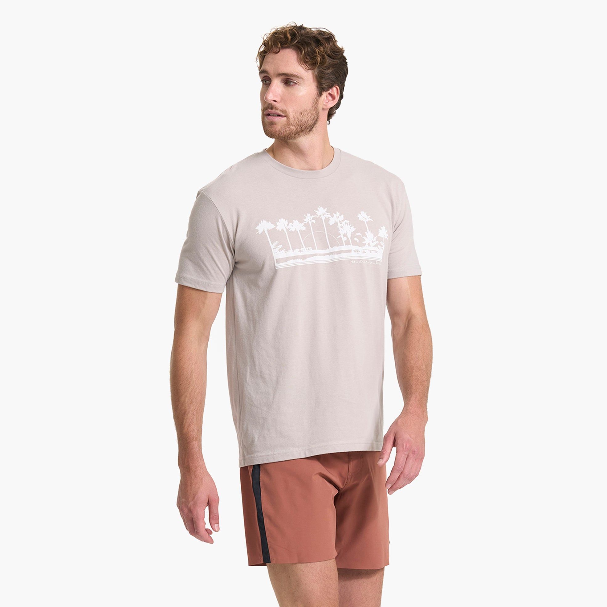 Vintage Coast Tee | Light Grey sold by Vuori product image thumbnail 4