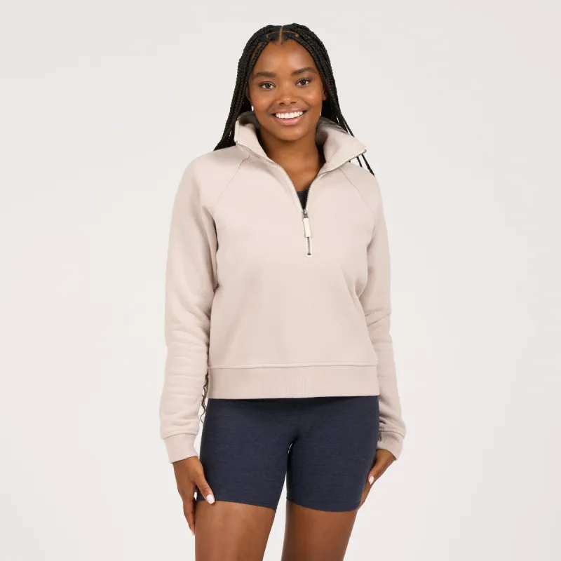 Restore Half Zip | Oyster sold by Vuori