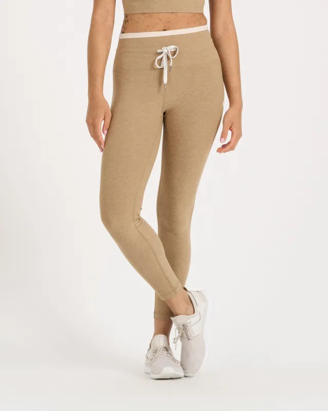 Vibe Elevation Legging | Wheat Heather sold by Vuori