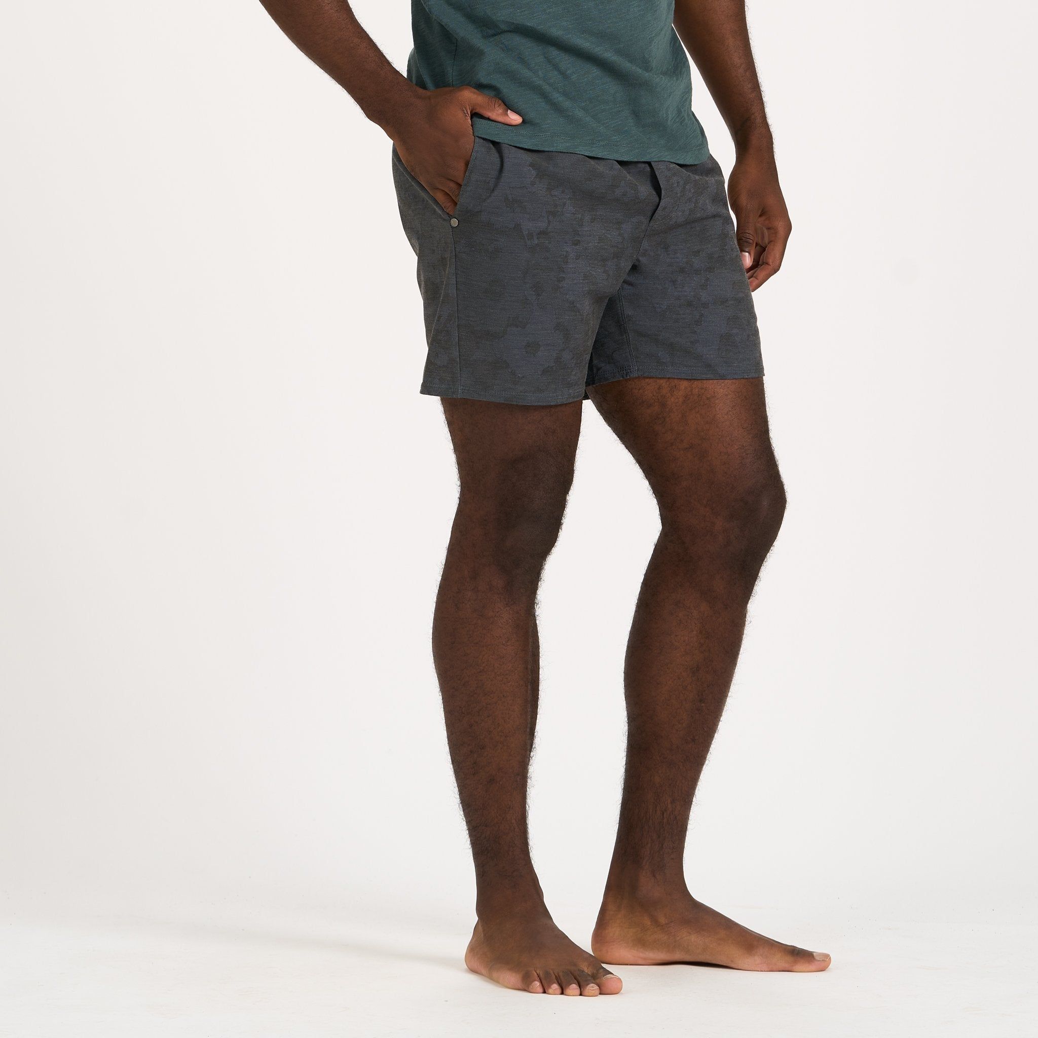 Cape Short | Black Camo Flower sold by Vuori product image thumbnail 2