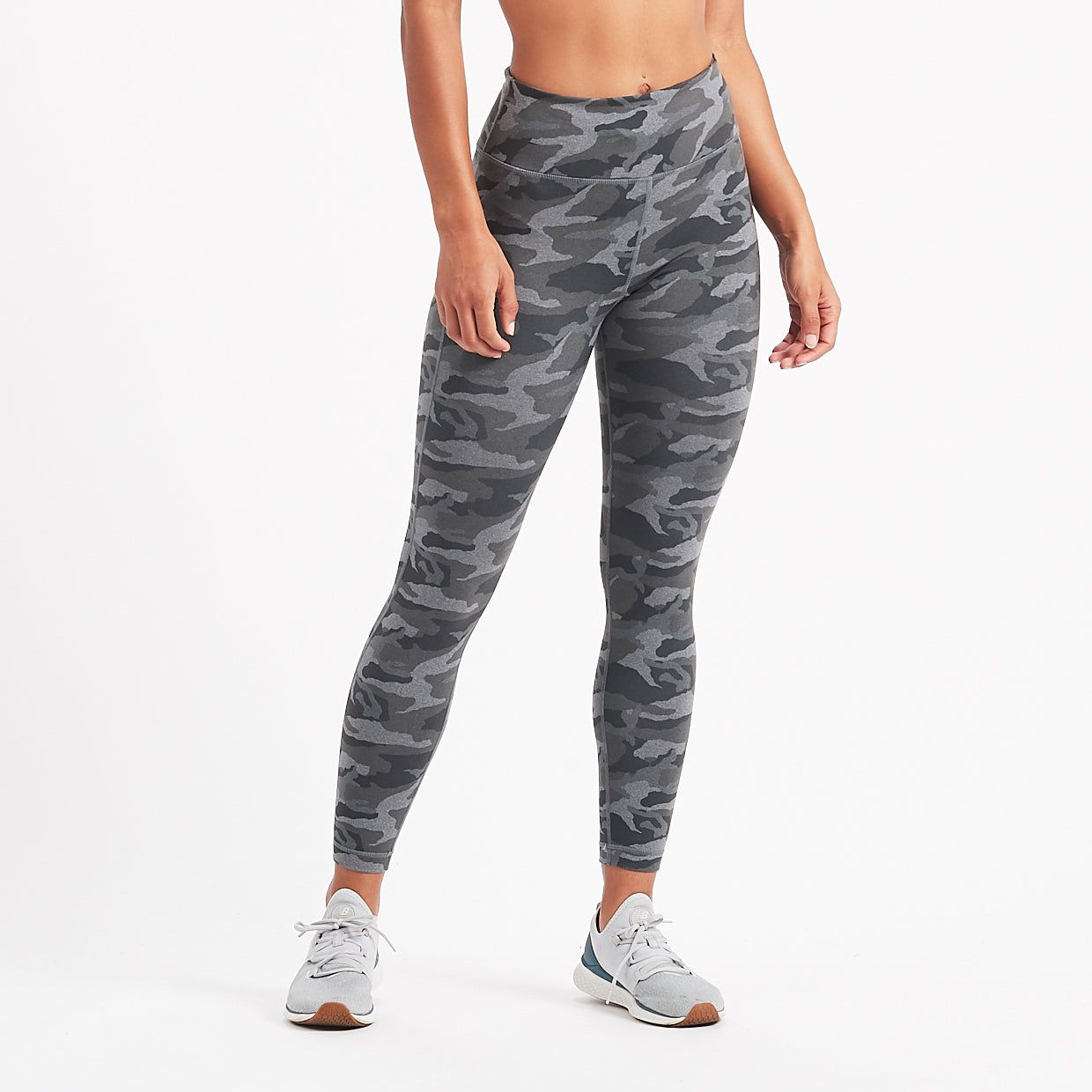 Caspian Legging | Heather Grey Camo sold by Vuori
