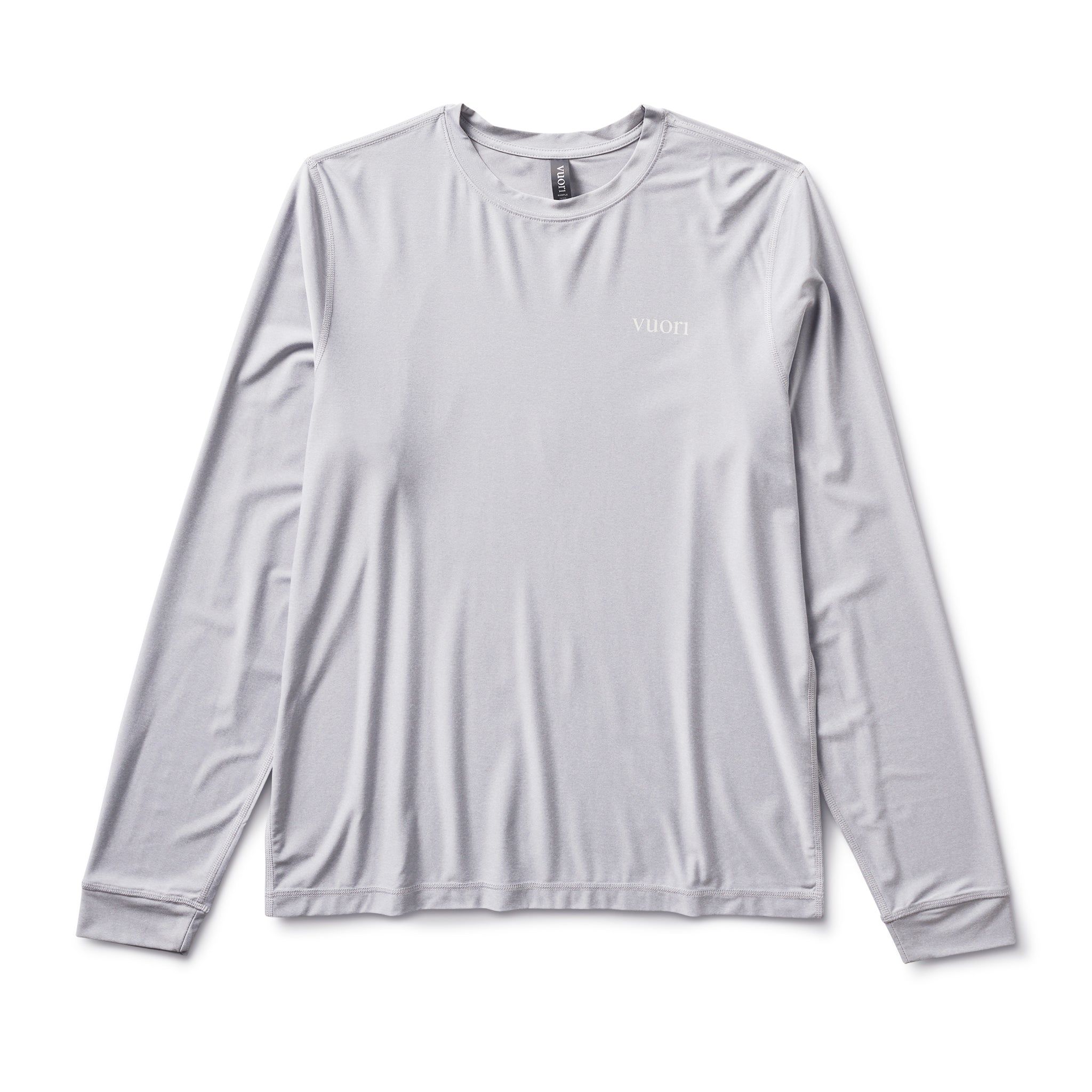 Long-Sleeve Uluwatu 2.0 Water Tee | Platinum Heather sold by Vuori