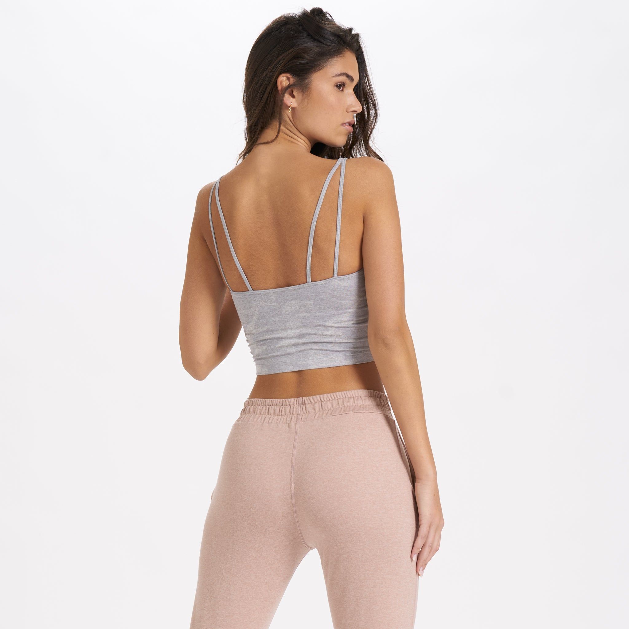 Halo Performance Crop | Pale Heather Camo sold by Vuori product image thumbnail 2