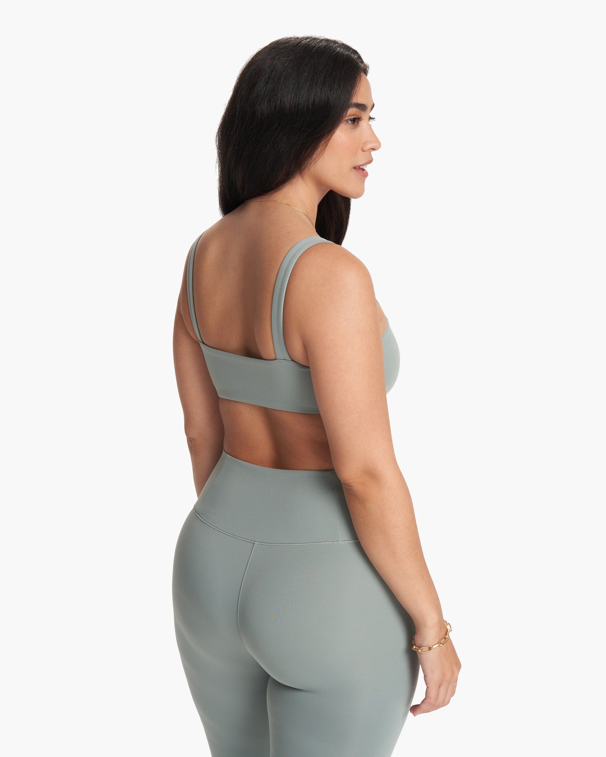 Evolve Square Neck Bra | Fern sold by Vuori product image thumbnail 5