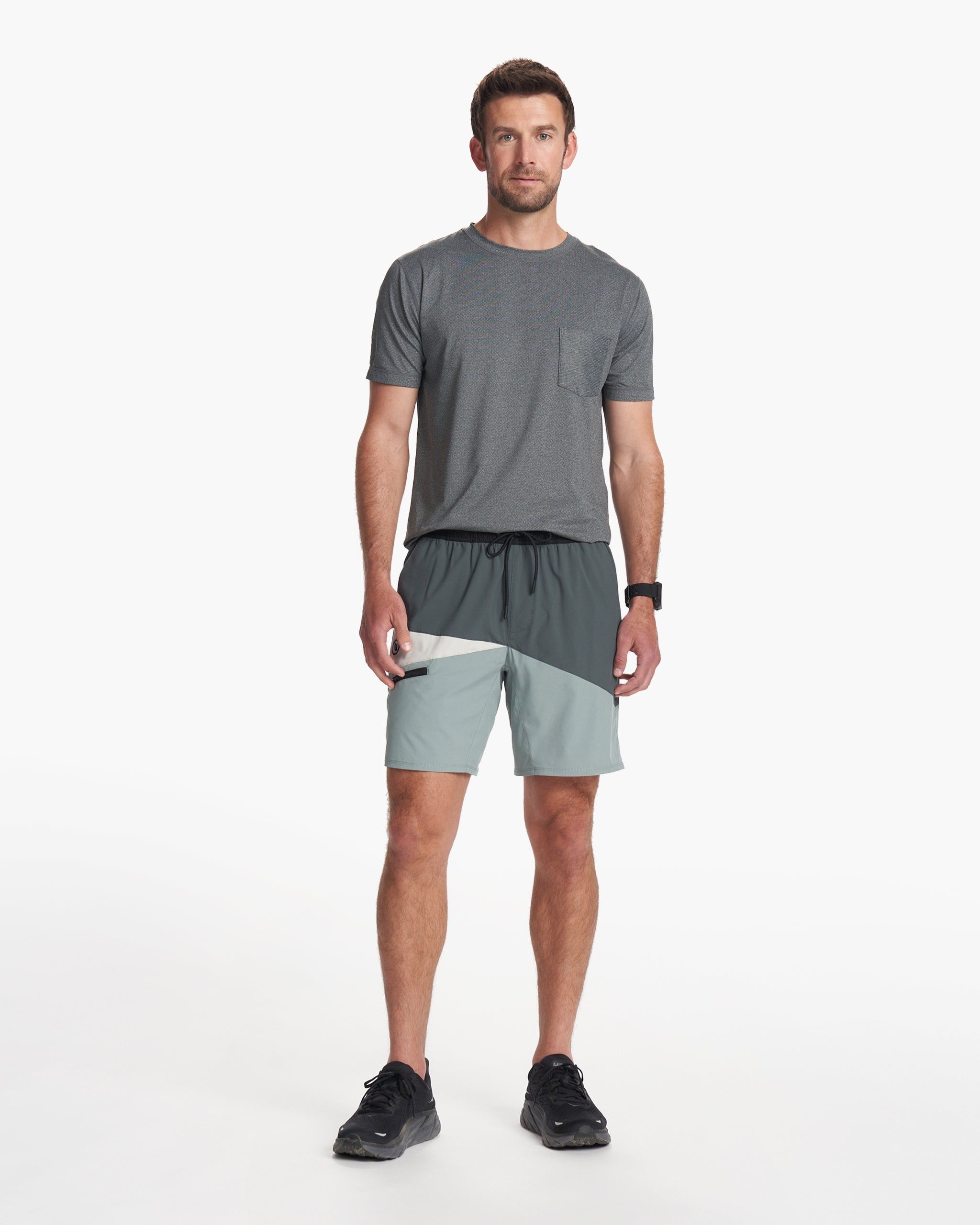 Colorblock Kore Short | Smoked Beryl/Stormy/Vapor sold by Vuori product image thumbnail 6