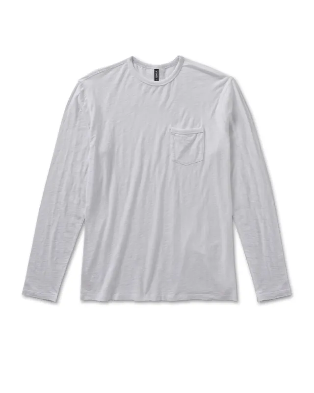 Long-Sleeve Rise Tee | White sold by Vuori