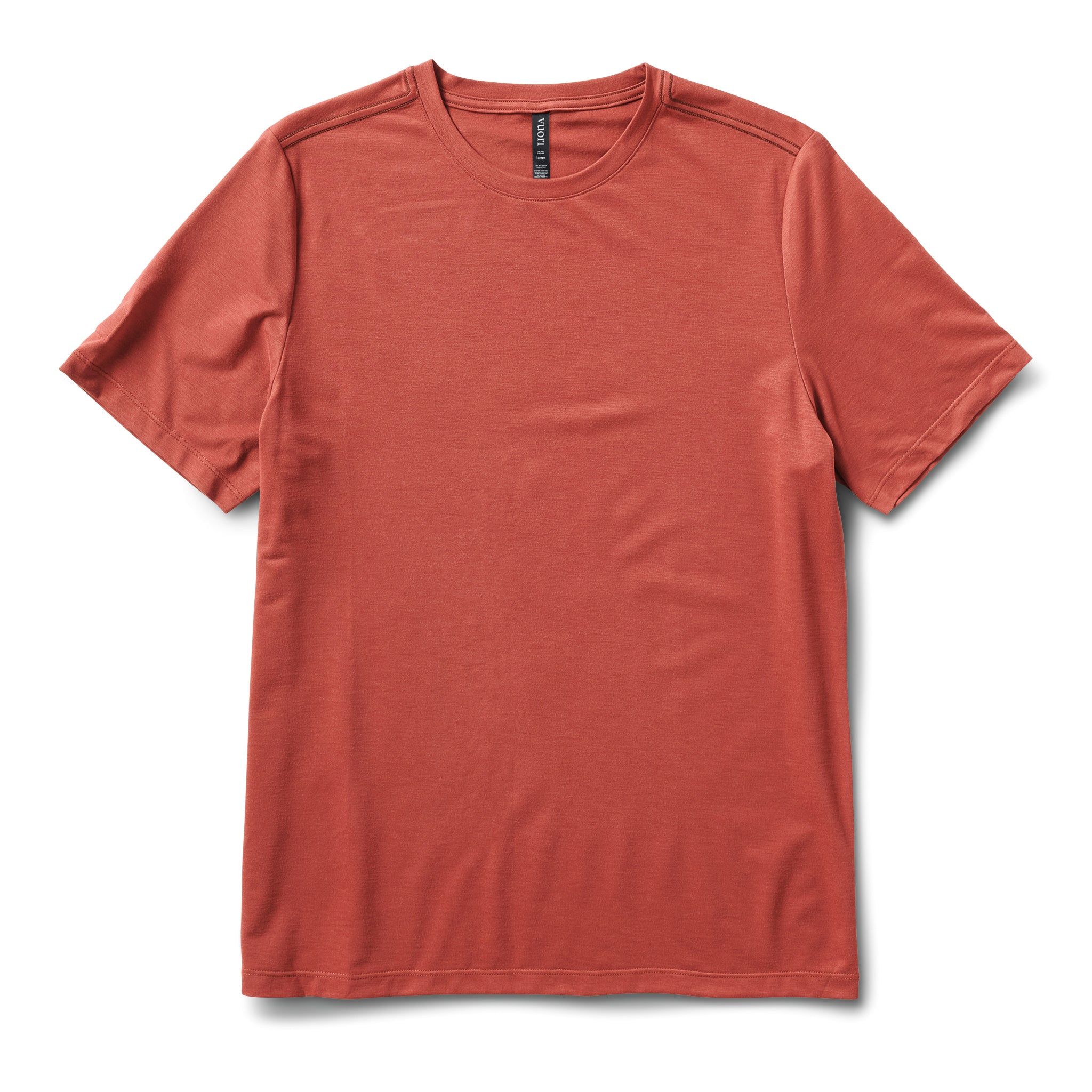 Current Tech Tee | Red Clay sold by Vuori