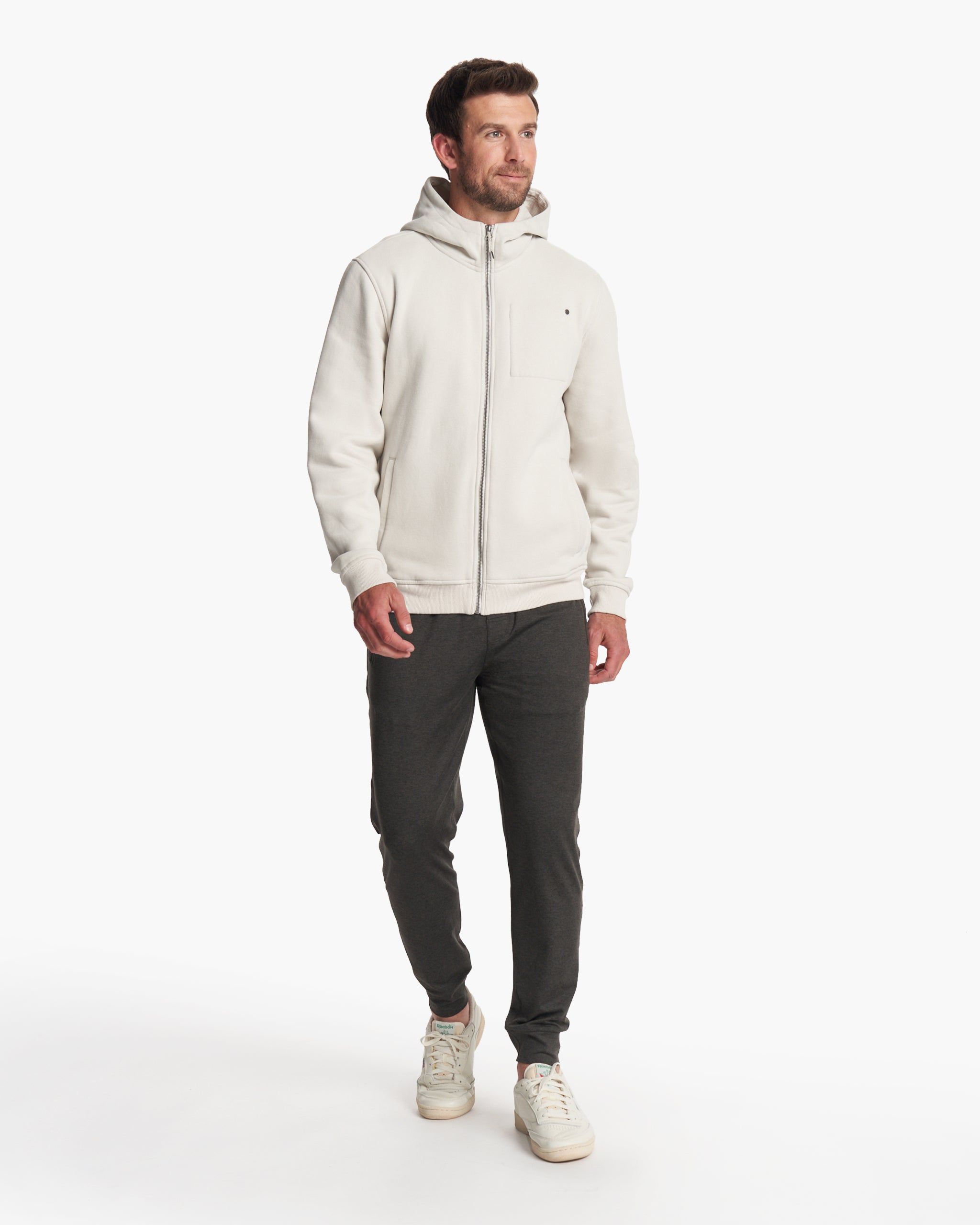 Seaside Hoodie | Salt sold by Vuori product image thumbnail 5
