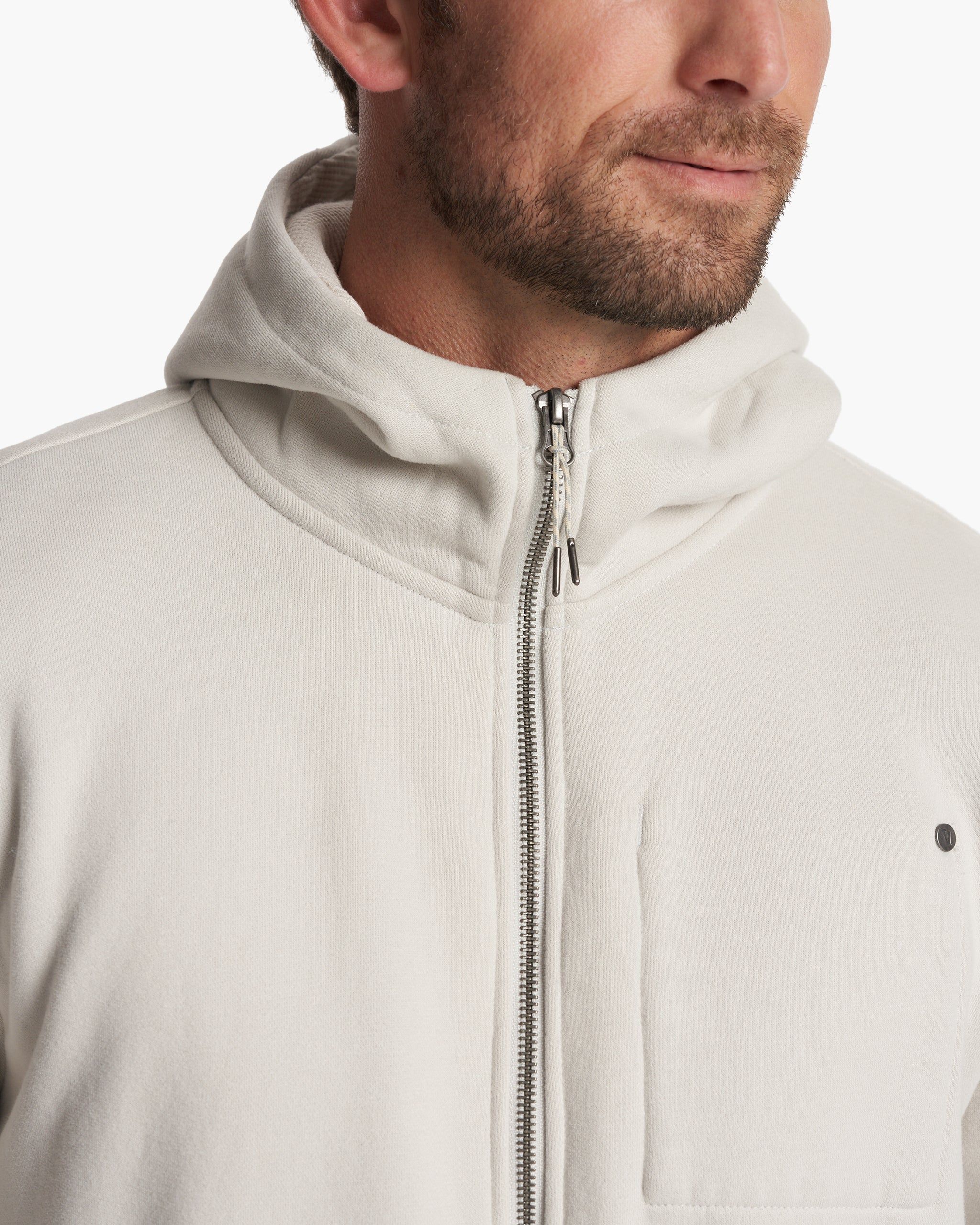 Seaside Hoodie | Salt sold by Vuori product image thumbnail 4