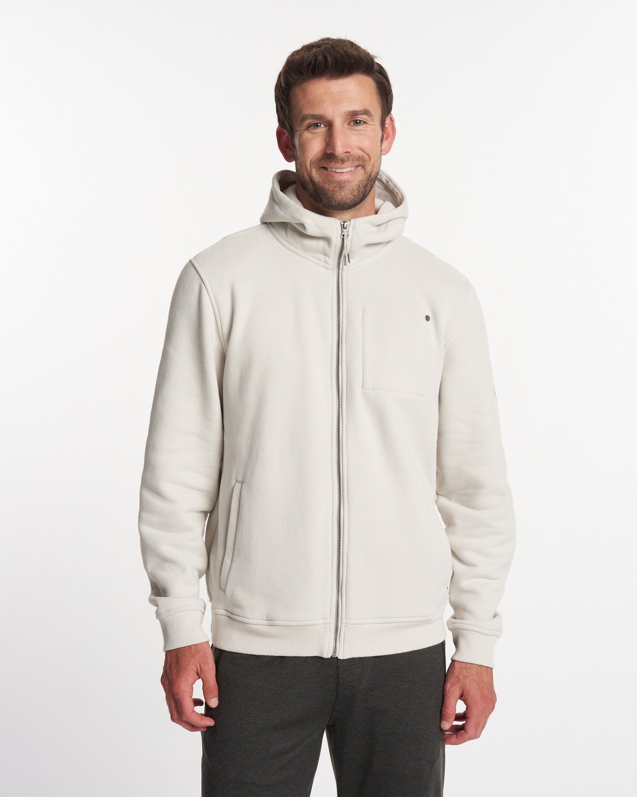 Seaside Hoodie | Salt sold by Vuori product image thumbnail 2