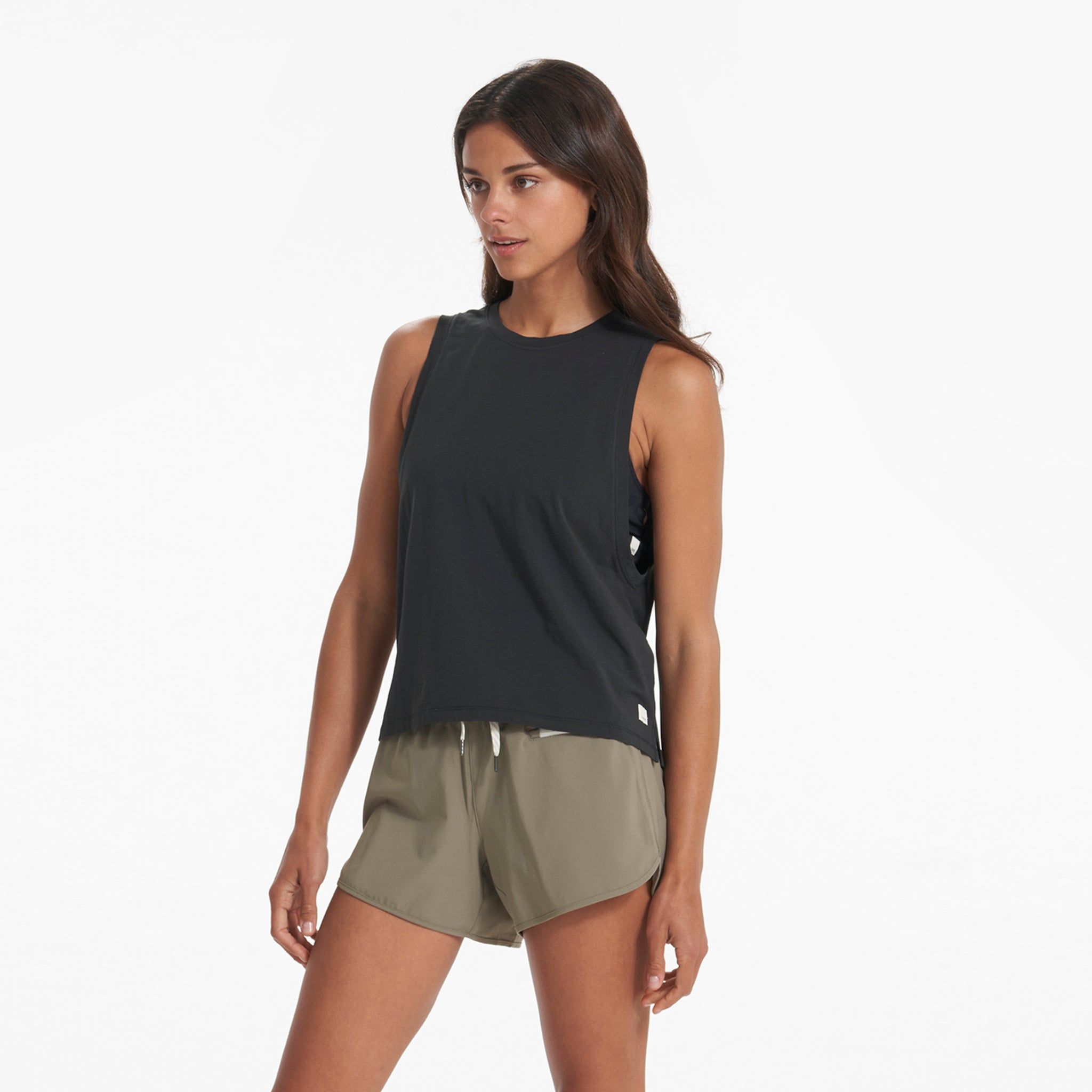 Feather Tank | Washed Black sold by Vuori product image thumbnail 2