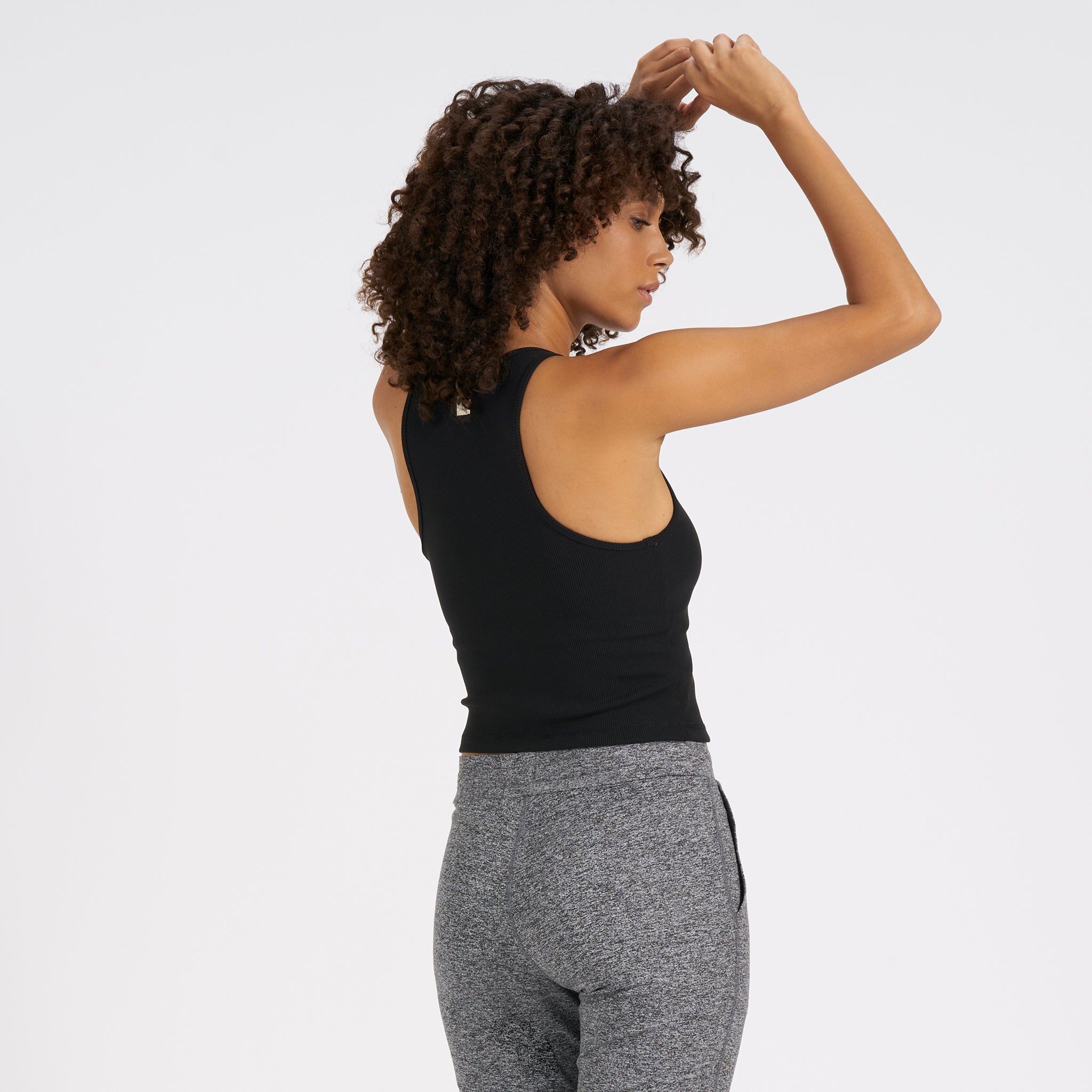 Plyo Tank | Black sold by Vuori product image thumbnail 3