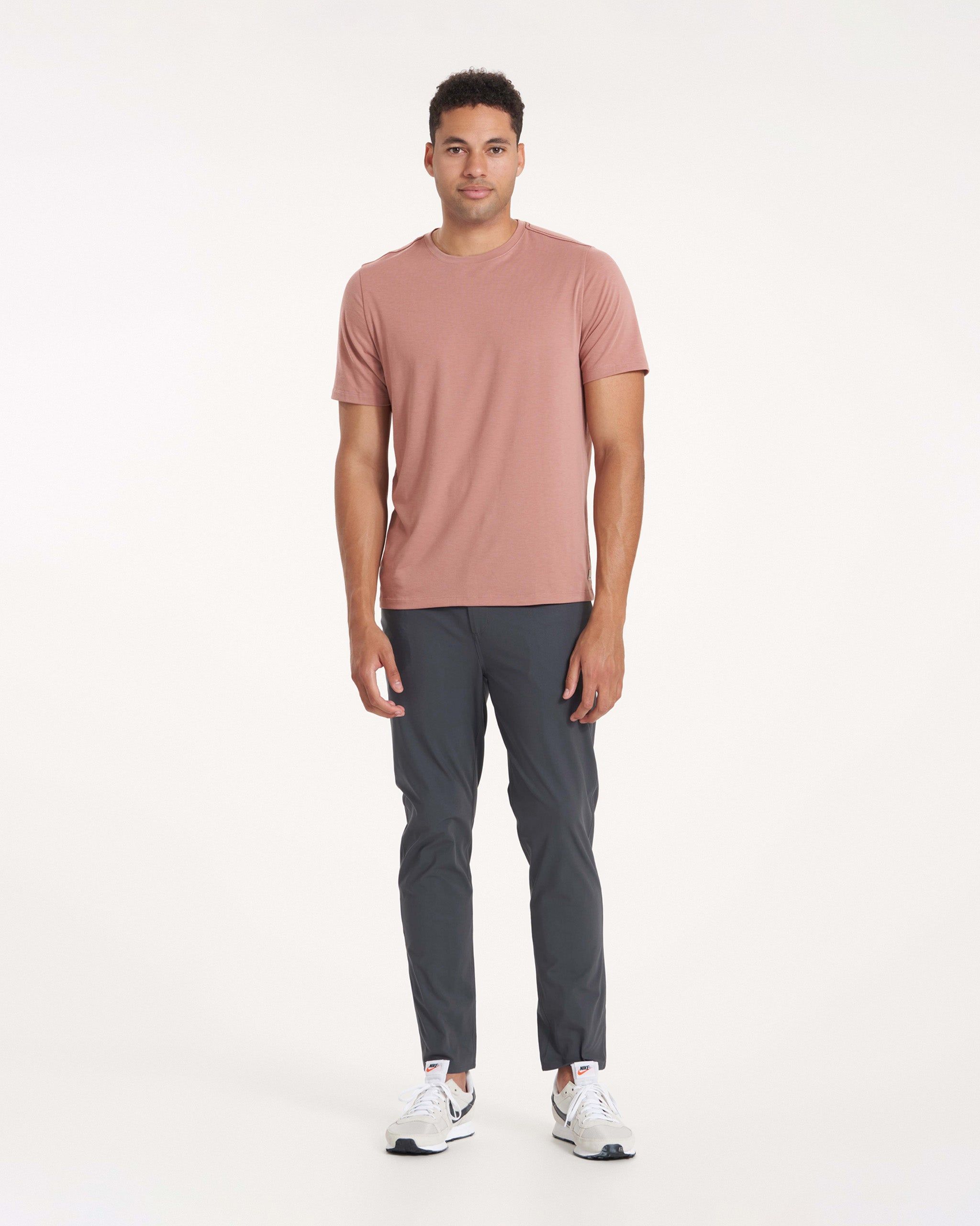 Current Tech Tee | Light Terracotta sold by Vuori product image thumbnail 6