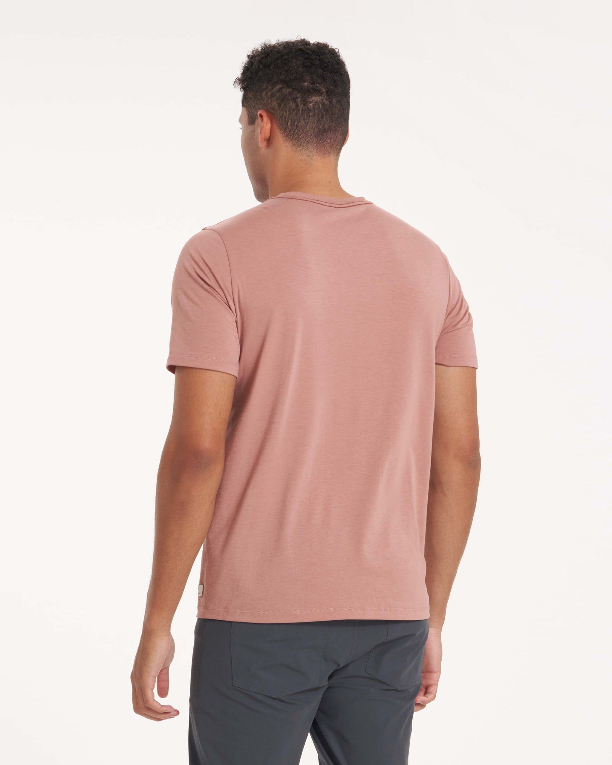 Current Tech Tee | Light Terracotta sold by Vuori product image thumbnail 5