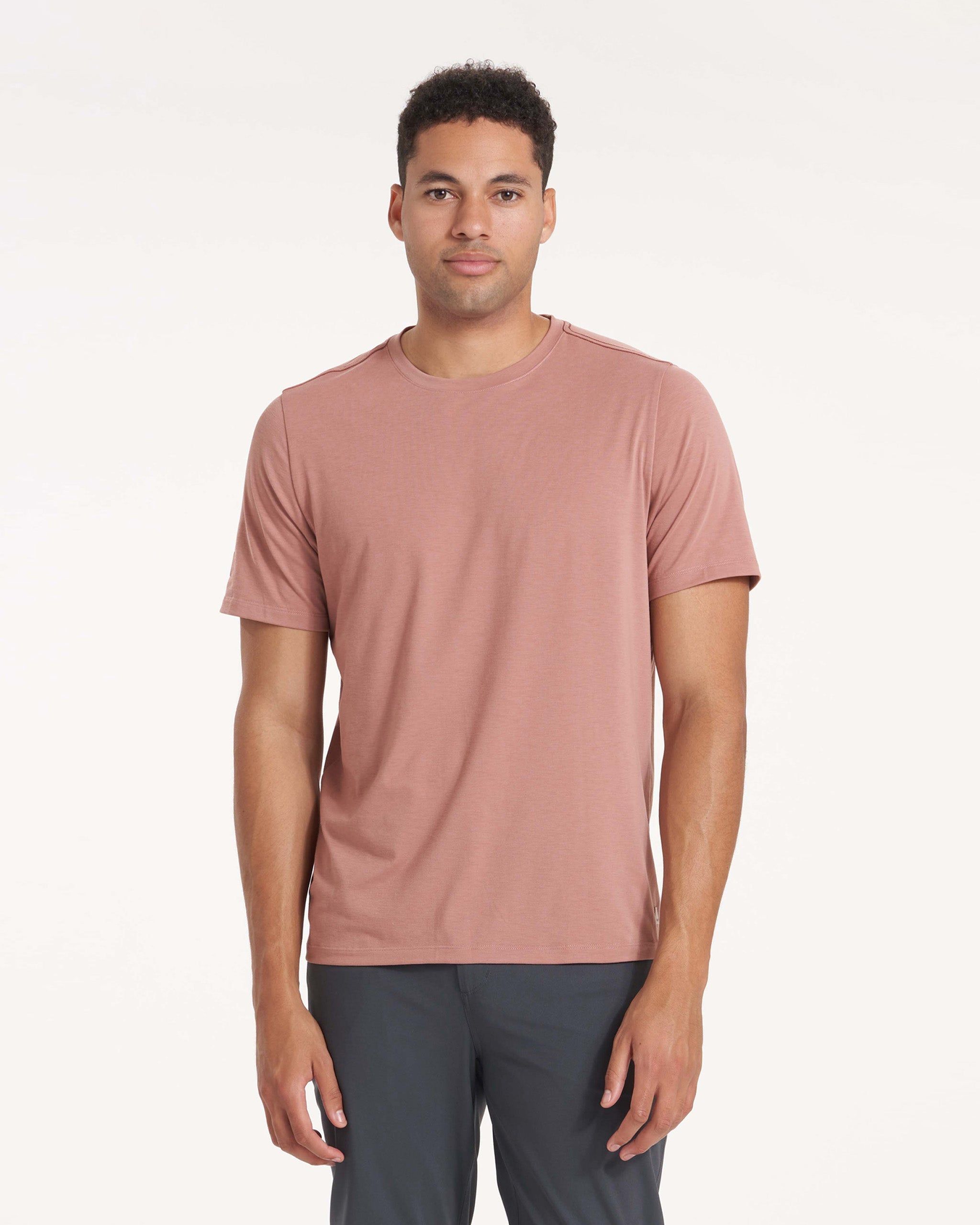 Current Tech Tee | Light Terracotta sold by Vuori product image thumbnail 2