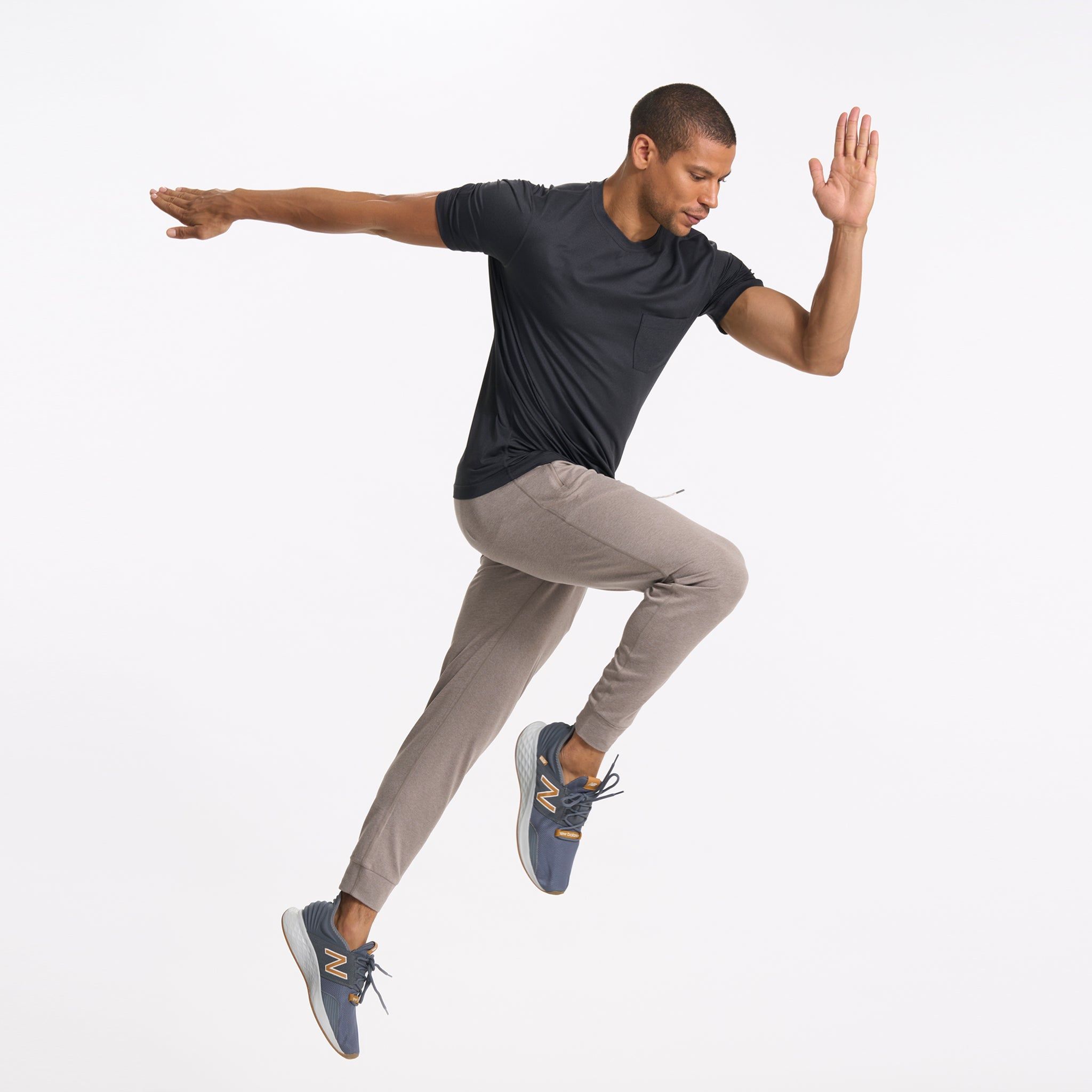 Ponto Performance Jogger | Walnut Heather sold by Vuori product image thumbnail 6