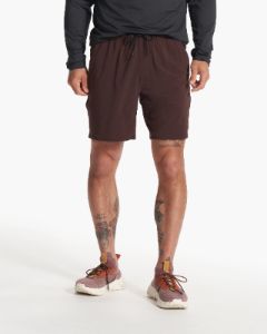 Elevate Kore Short | Mahogany sold by Vuori