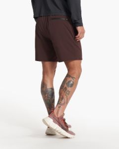 Elevate Kore Short | Mahogany sold by Vuori