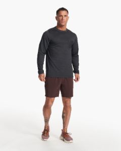 Elevate Kore Short | Mahogany sold by Vuori