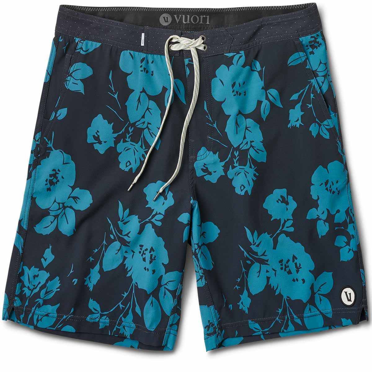 Equator Boardshort | Navy Tahiti Floral sold by Vuori