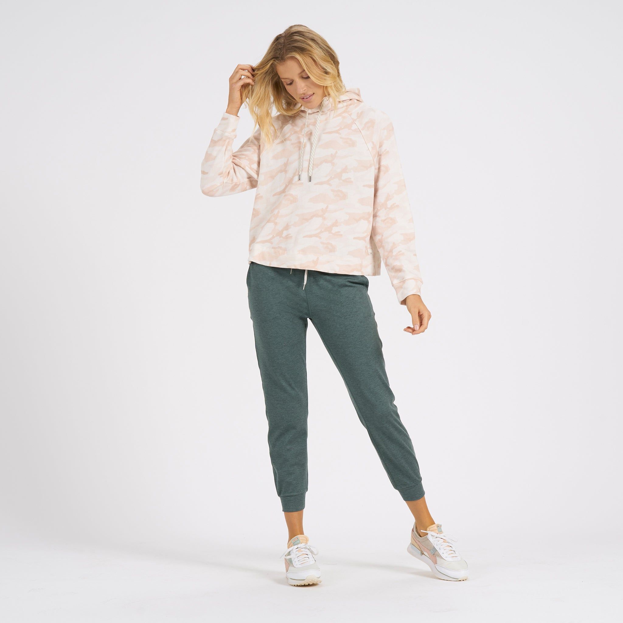 Beach Hoodie | Bisque Camo sold by Vuori product image thumbnail 4