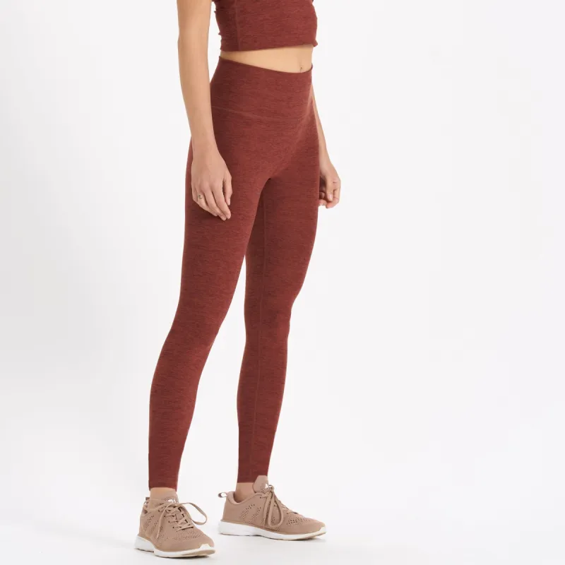 Clean Elevation Legging-Long | Brick Heather sold by Vuori