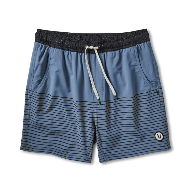 Kore Short 5" | Light Azure Stripe sold by Vuori