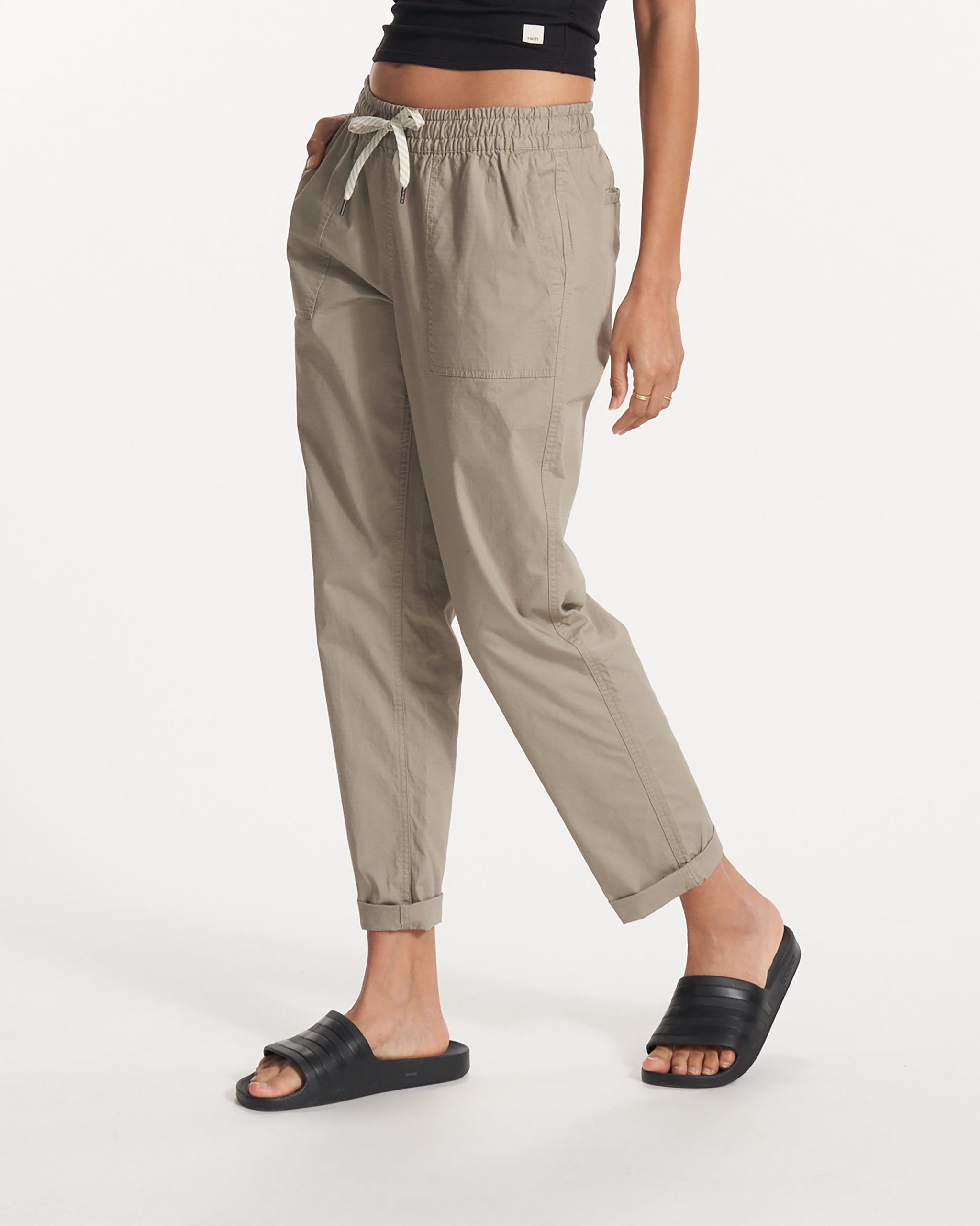 Vintage Ripstop Pant | Gravel sold by Vuori