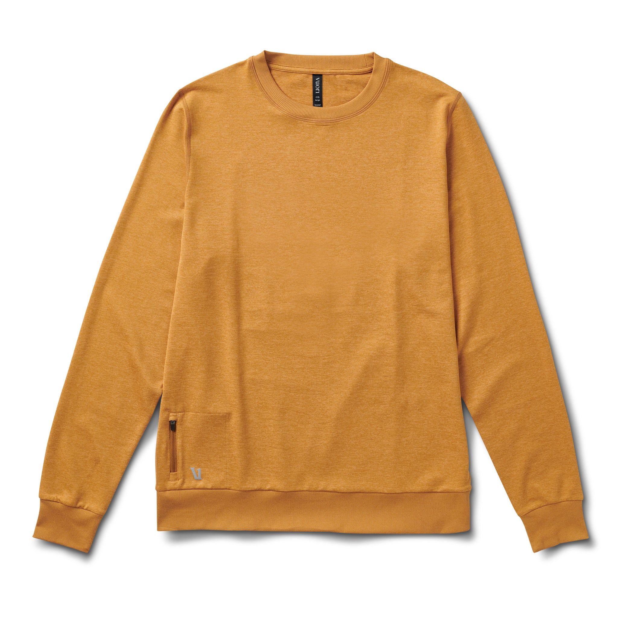 Ponto Performance Crew | Flax Heather sold by Vuori