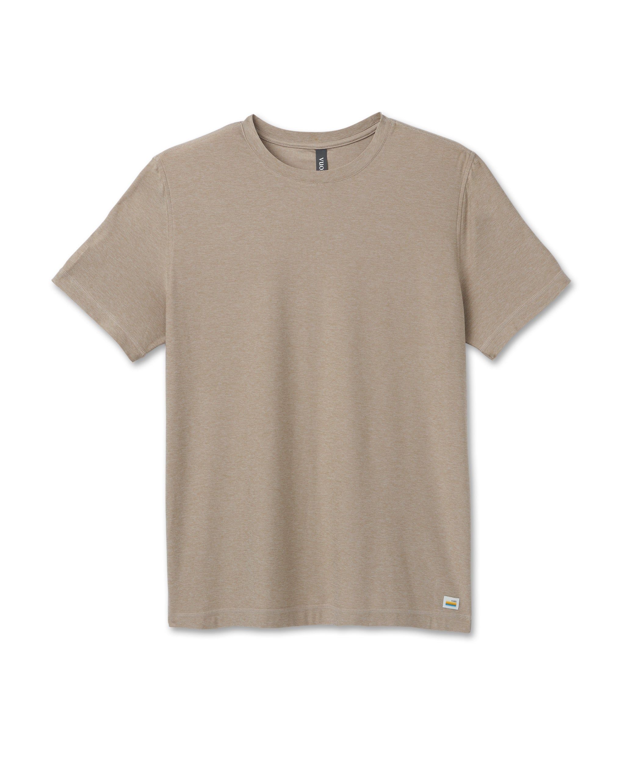 Strato Tech Tee | Toast Heather sold by Vuori