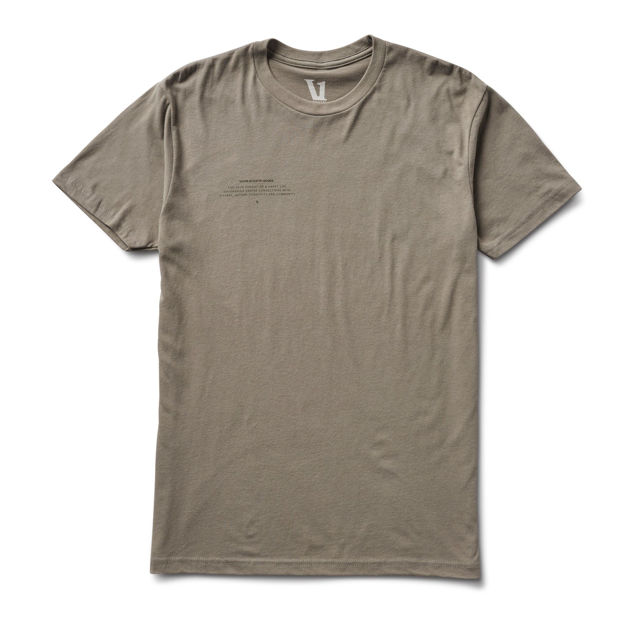 Pursuit Tee | Cocoa sold by Vuori